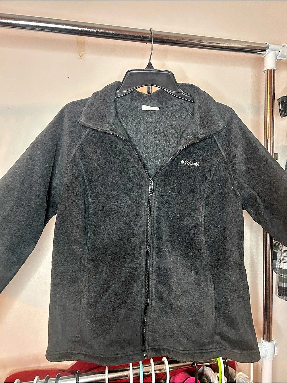 Columbia Benton Springs Full Zip Fleece Jacket Black XL